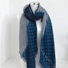 louis vuitton Gradient cashmere scarf green 2019