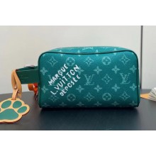 Louis vuitton Locker Dopp Kit  Turquoise M12688 2024