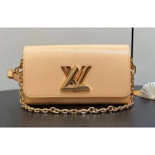 Louis vuitton Twist West Eip leather beige shoulder bag M24603 2024