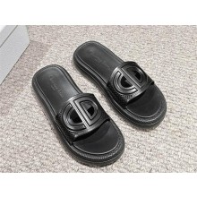 DIOR black rubber Dioriviera D-Club Slide 2024