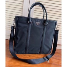 Prada Saffiano Leather Tote 2VG034 Black 2018