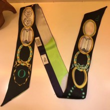 Dior Silk Letter O Printed Scarf 6X100CM 2018