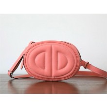 hermes handmade in the loop belt bag in swift leather ROSE ETE(original quality)