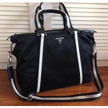 Prada Nylon Tote Bag VA2096 Black 2018