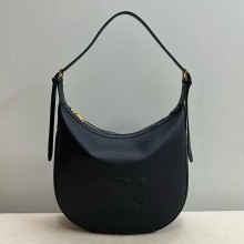 Celine MEDIUM HELOÏSE BAG CUIR TRIOMPHE in supple calfskin NAVY BLUE 2024