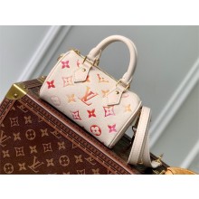Louis Vuitton Monogram Empreinte nano speedy Bag M83452 2024