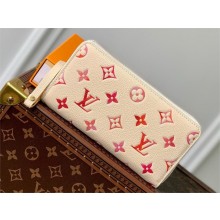 Louis Vuitton Monogram Empreinte ZIPPY WALLET M83505 2024