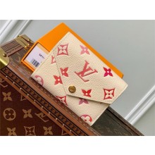 Louis Vuitton Monogram Empreinte VICTORINE WALLET M83507 2024