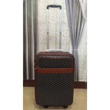 Goyard Traditional Travel Luggage Brown 2018