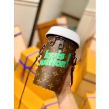 louis vuitton Coffee Cup pouch m80812 green