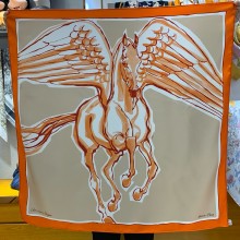 Hermes silk scarf 90x90cm 0522 03 2025(TOP QUALITY)