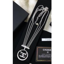 Chanel Necklace A58424 Silver 2018