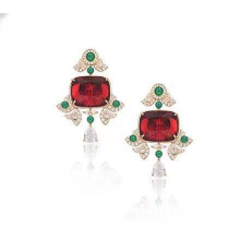 bvlgari pink twists earrings 2023