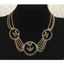 Chanel Necklace A58423 Gold 2018