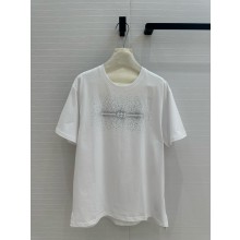 GUCCI WHITE COTTON T-SHIRT 813616 2024