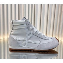 Loewe Sneakers Flow Runner High-Top Sneakers Nylon & Suede Leather 05-2024