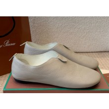 Loro Piana Floaty Flat in suede leather 03-2024