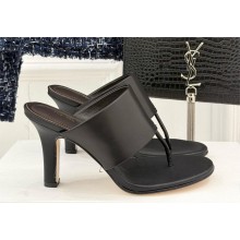 The Row heel 9cm Signum Leather Sandals black 2025