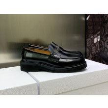 Dior Black Brushed Calfskin boy loafer 2023
