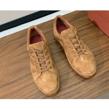 Loro Piana women's suede leather sneakers 1105-03-2024