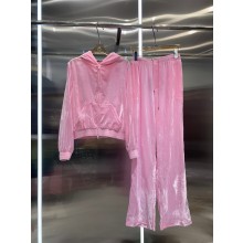 BALENCIAGA Women's Bb Paris SPORTS SUIT PINK 2023