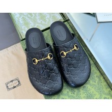 Gucci Women's/men's Horsebit mule calfskin 02 2024