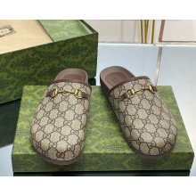 Gucci Women's/men's Maxi GG Slippers canvas 07 2024