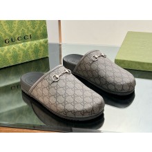 Gucci Women's/men's Maxi GG Slippers canvas 09 2024