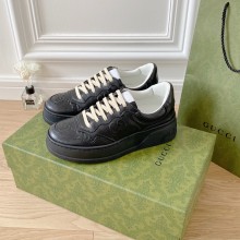 Gucci GG embossed sneaker black 670408 2021