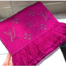 Louis Vuitton Logomania Scarf Fuchsia 2018