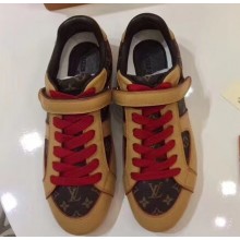Louis Vuitton Classic Monogram Canvas Sneakers Brown
