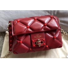 Valentino Candystud Mini Crossbody Bag 0720 All Red