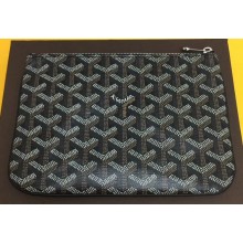 Goyard Senat PM Pouch Clutch Bag Black