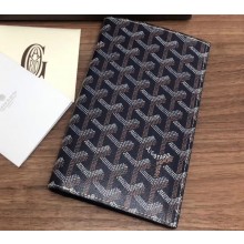 Goyard Saint Roch Card Case Wallet Dark Blue