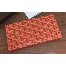 Goyard Richelieu Long Wallet Orange