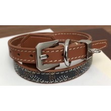 Goyard Edmond Double Bracelet Brown