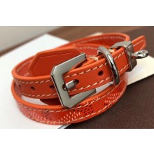 Goyard Edmond Double Bracelet Orange