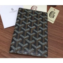 Goyard Grenelle Passport Holder Wallet Brown