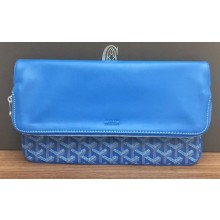 Goyard Sainte Marie Clutch Bag Blue