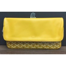Goyard Sainte Marie Clutch Bag Yellow