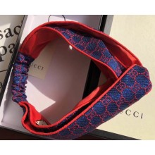 Gucci GG Headband Blue/Red