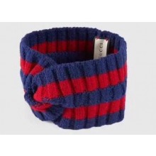 Gucci Wool Web Headband 457838 Blue/Red