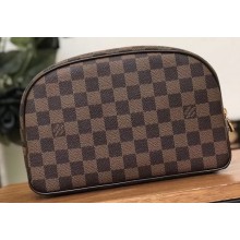Louis Vuitton Toiletry 25 Bag N47624 Damier Ebene Canvas