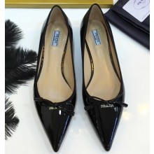 Prada Ballerinas Flats Black with Bow 2019