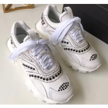 Valentino Bounce Low-top Sneakers Studs White 2019