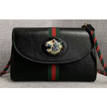 Gucci Web Rajah Small Shoulder Bag 570145 Black 2019