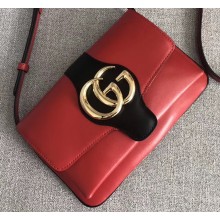 Gucci Arli Small Shoulder Bag 550129 Red/Black 2019