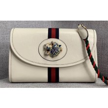 Gucci Web Rajah Small Shoulder Bag 570145 White 2019
