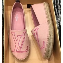 Louis Vuitton Seashore Flat Espadrilles Rose Clair 2019