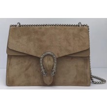 Gucci Suede Dionysus Medium Shoulder Bag 403348/400235 Camel